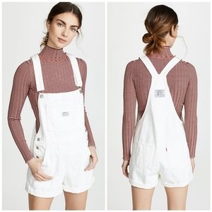 Levi's Vintage Denim Shortalls Short Overalls *